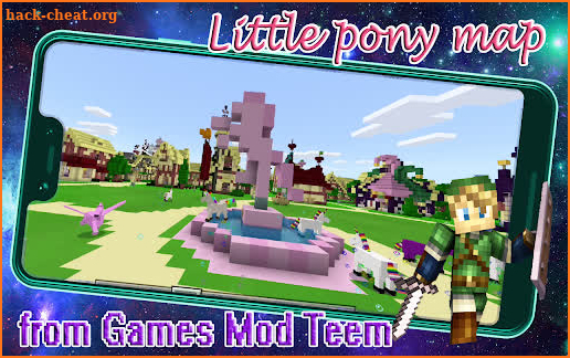 🦄Little Pony Minecraft Unicorn Game mod screenshot