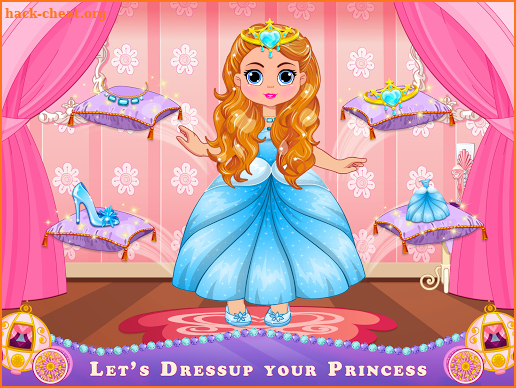 Little Princess Castle Decoration Doll Dress up screenshot