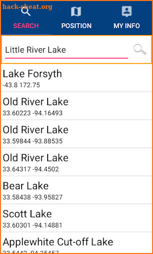 Little River Lake - IOWA GPS screenshot