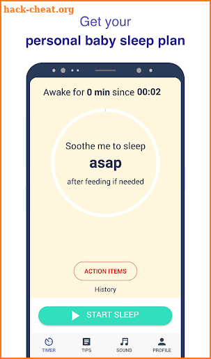 Little Sleeper: Your Personal Baby Sleep Coach! screenshot