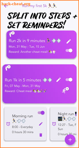 Little Steps - Big Goals: Goal & Habit Tracker screenshot