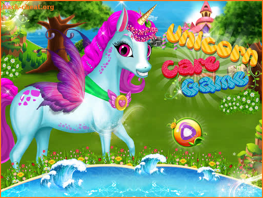 Little Unicorn Care Baby Pony Pet screenshot