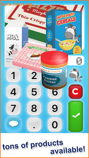 Little Zebra Shopper XS+ Kids Cash Register screenshot