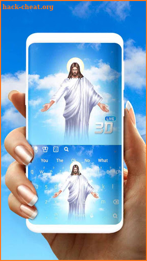 Live 3D Jesus Christ Keyboard screenshot