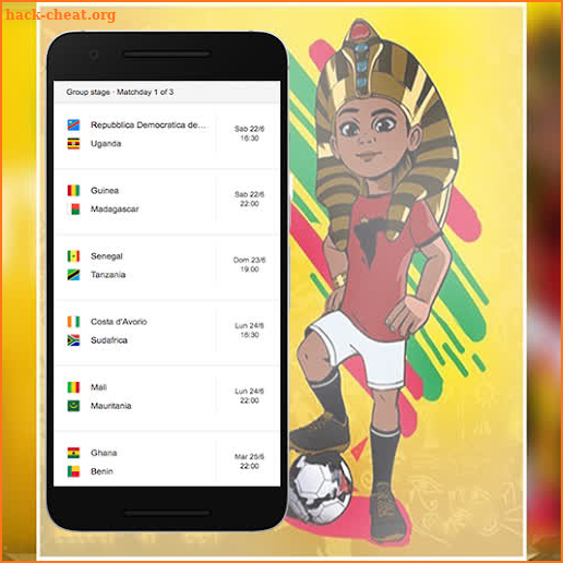Live AFCON HD - Africa Cup of Nations Egypt 2019 screenshot