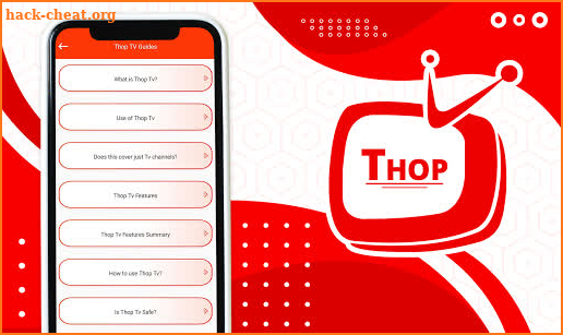 Live All TV Channels, Movies, Free Thop Guide screenshot