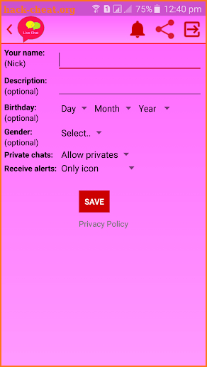 Live Chat - Free Video Chat Rooms screenshot