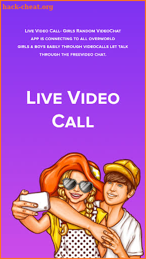 Live chat random video call screenshot