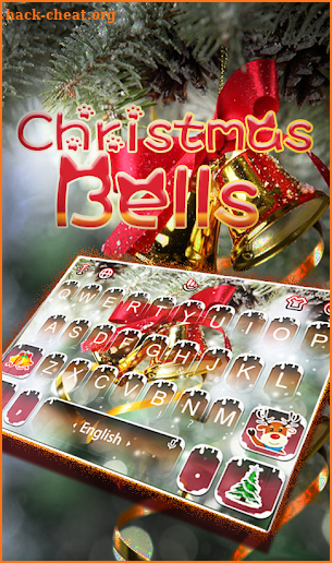 Live Christmas Bells Keyboard Theme screenshot