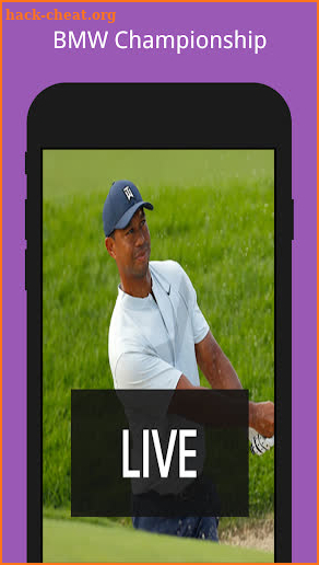 Live Coverage for Golf Tour Championship screenshot