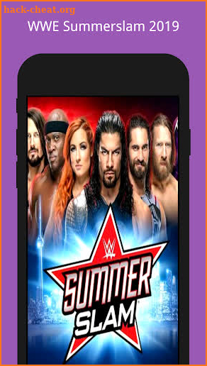 Live Coverage for WWE Summerslam 2019 screenshot
