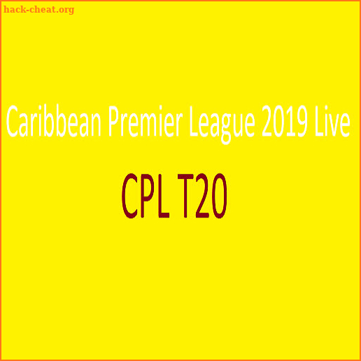 Live CPL 2019 : Live Caribbean Premier League screenshot