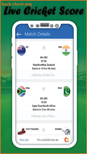 Live Cricket 4K TV screenshot