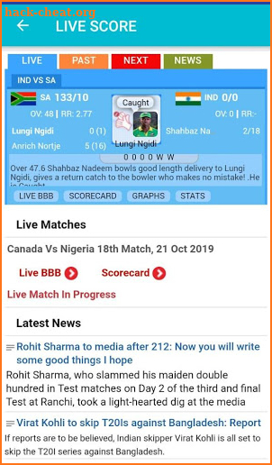 Live Cricket IPL 2020 - IPL Live Tv Match screenshot