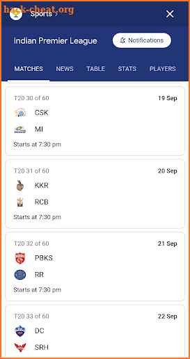 Live Cricket : IPL 2022 Live screenshot