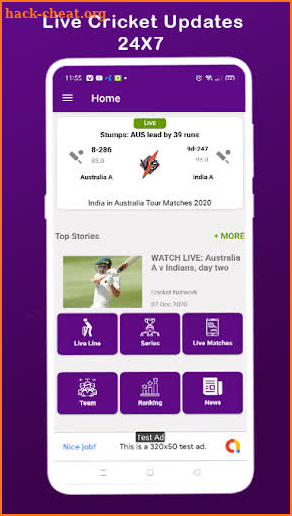 Live Cricket : Live Match 🇮🇳 screenshot