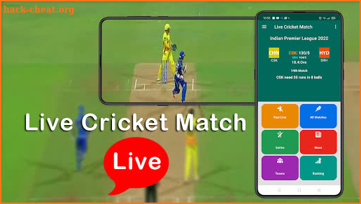 Live Cricket Match screenshot