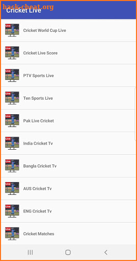 Live Cricket Match screenshot