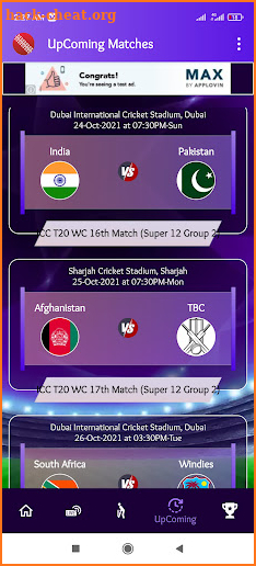 Live Cricket Match- Cricket TV screenshot