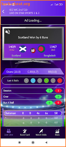Live Cricket Match- Cricket TV screenshot