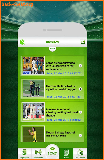 Live Cricket Pro screenshot