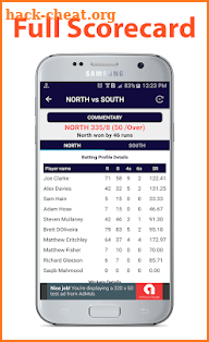 Live Cricket- Score, Schedule & News screenshot