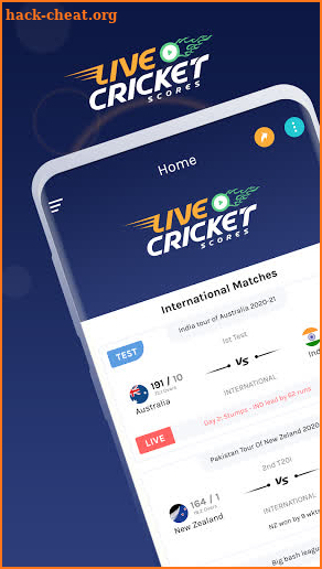 Live Cricket Scores - CricScore screenshot
