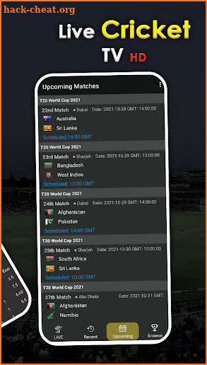 Live Cricket TV screenshot