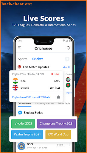 Live Cricket TV, Cricket Live screenshot