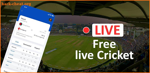 Live Cricket TV Cricket Score screenshot