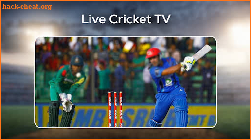 Live Cricket TV - HD Cricket screenshot