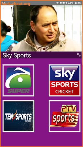 Live Cricket TV HD,  live cricket channel HD screenshot