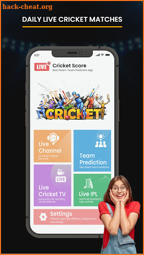 Live Cricket TV HD- Live Line screenshot