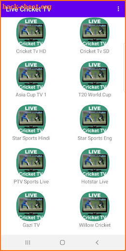 Live Cricket TV HD Match screenshot