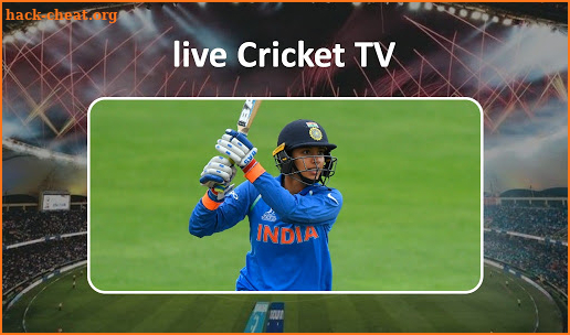 Live Cricket TV - Live cricket streaming screenshot
