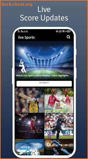 Live Cricket TV - Live Cricket TV Sports streaming screenshot