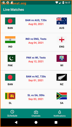 Live Cricket Tv Match Streaming Guide screenshot