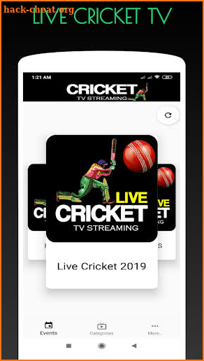 Live Cricket Tv Streaming screenshot