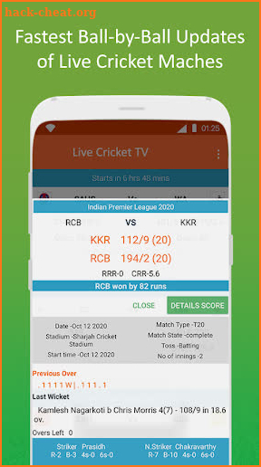 Live Cricket TV Streaming -  Live cricket 2021 screenshot