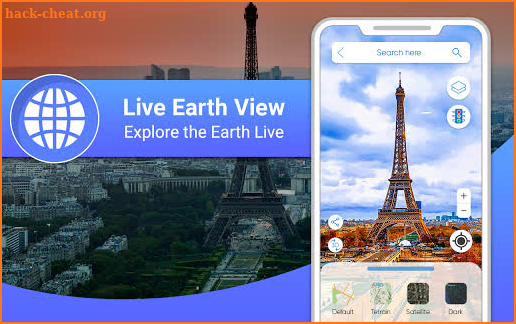 Live Earth & Satellite - Earth map & Satellite map screenshot