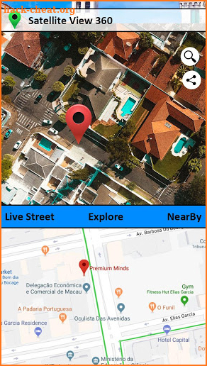 Live Earth Map & Satellite View, GPS Tracking screenshot