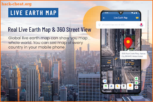Live Earth Map- Satellite View screenshot