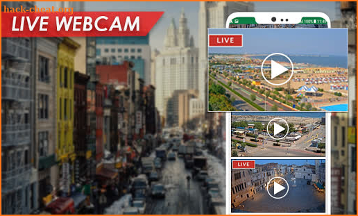Live Earth Map Street View: Compass and Webcam App screenshot