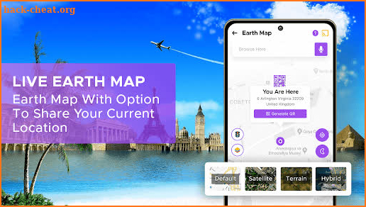 Live Earth Map - World Map 3D screenshot