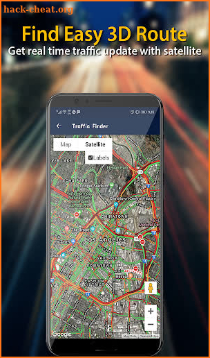 Live Earth Satellite Tracker & GPS Navigation screenshot