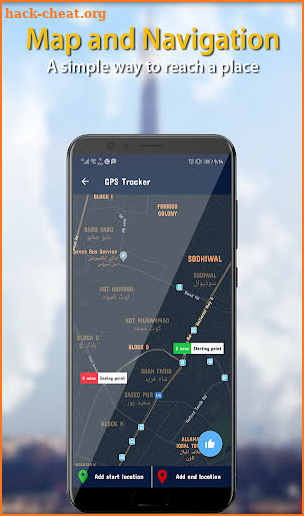 Live Earth Satellite Tracker & GPS Navigation screenshot