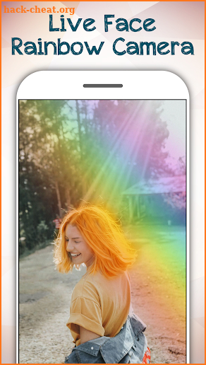 Live Face Rainbow Camera screenshot