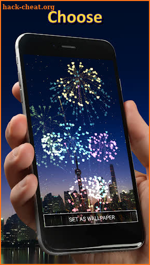 Live Fireworks Wallpaper screenshot