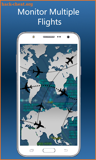 Live flight Route tracker screenshot