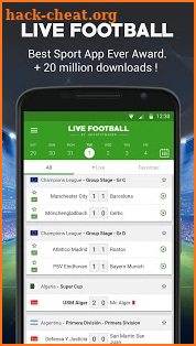 Live Football screenshot